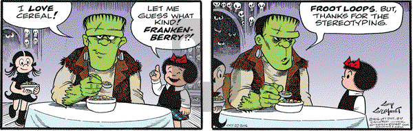 Nancy on Saturday October 22, 2016 Comic Strip