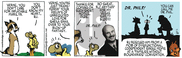 Over the Hedge on Friday November 16, 2007 Comic Strip