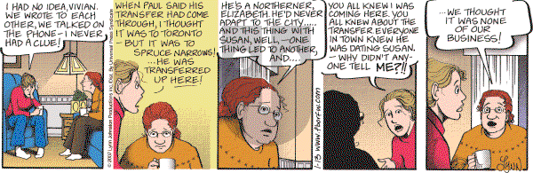 For Better or For Worse - Saturday January 13, 2007 Comic Strip