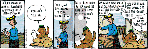 Overboard on Friday March 16, 2012 Comic Strip
