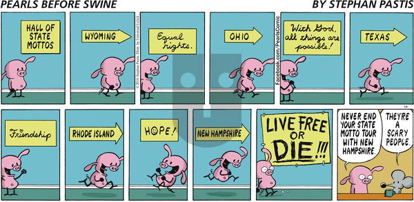 Pearls Before Swine on Sunday January 3, 2016 Comic Strip