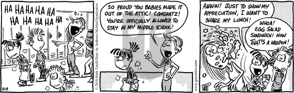 Heart of the City on Monday October 8, 2018 Comic Strip