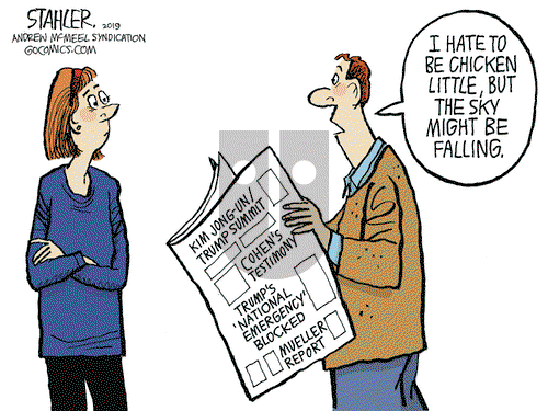 Jeff Stahler on Wednesday February 27, 2019 Comic Strip