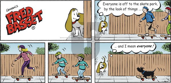 Fred Basset on Sunday May 9, 2021 Comic Strip