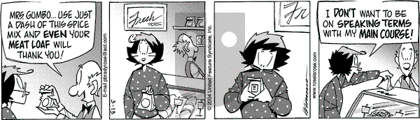Rose is Rose on Saturday March 13, 2004 Comic Strip
