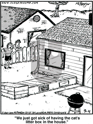 Close to Home on Tuesday September 4, 2007 Comic Strip