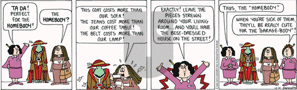 Cathy Classics on Saturday October 21, 2006 Comic Strip