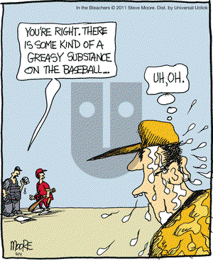 In the Bleachers on Monday July 4, 2011 Comic Strip