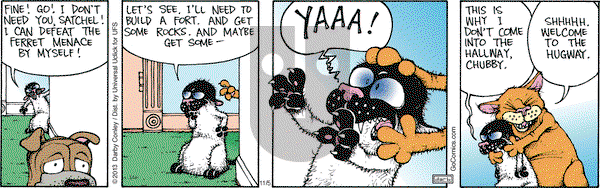 Get Fuzzy on Tuesday November 5, 2013 Comic Strip