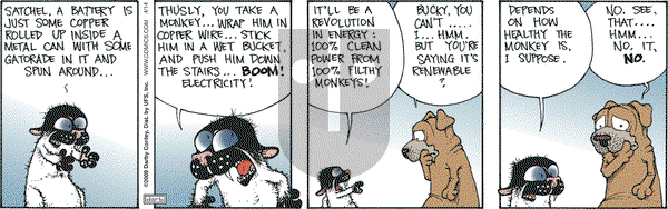 Get Fuzzy on Tuesday April 14, 2009 Comic Strip