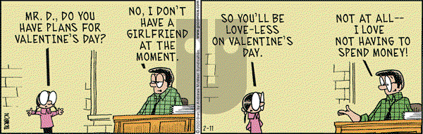 Grand Avenue on Tuesday February 11, 2020 Comic Strip