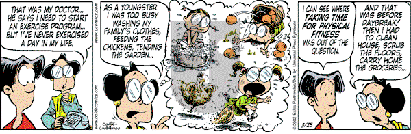 Baldo - Monday March 25, 2002 Comic Strip