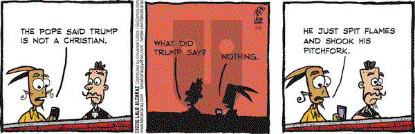 La Cucaracha on Saturday March 5, 2016 Comic Strip