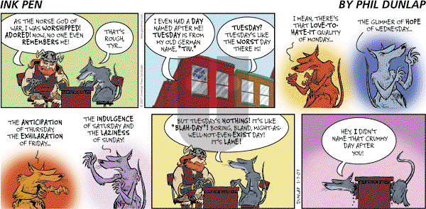 Ink Pen - Sunday January 7, 2007 Comic Strip