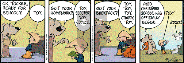 DeFlocked on Monday December 1, 2014 Comic Strip