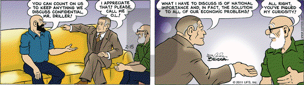 Alley Oop on Tuesday February 15, 2011 Comic Strip