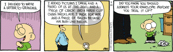 The Buckets on Thursday February 24, 2011 Comic Strip