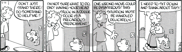 Drabble on Wednesday March 10, 1999 Comic Strip