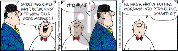 The Born Loser on Monday June 18, 2012 Comic Strip