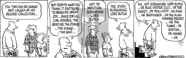 Betty - Saturday January 25, 2003 Comic Strip