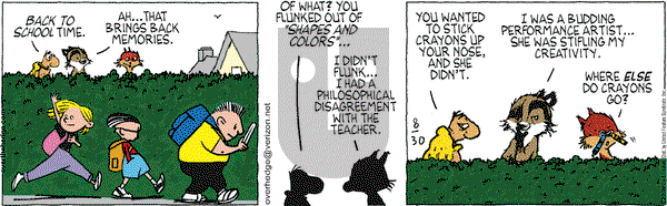 Over the Hedge on Monday August 30, 2010 Comic Strip