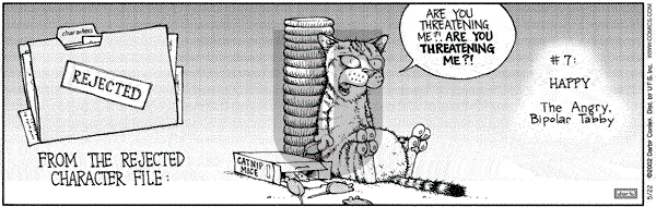 Get Fuzzy on Wednesday May 22, 2002 Comic Strip