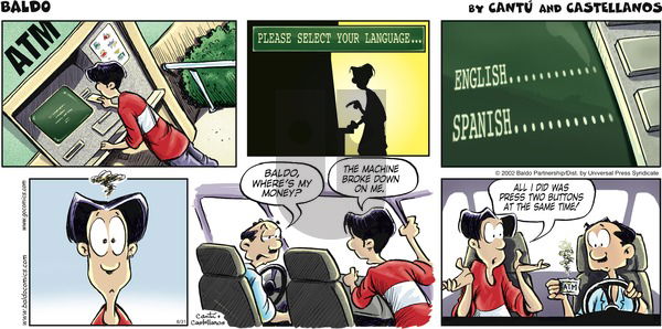 Baldo on Sunday August 31, 2008 Comic Strip