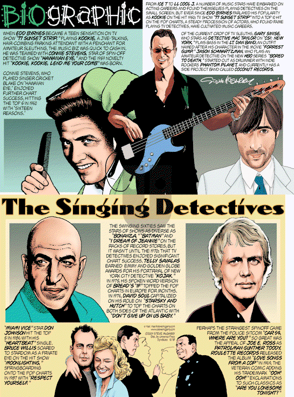 Biographic on Sunday October 18, 2009 Comic Strip