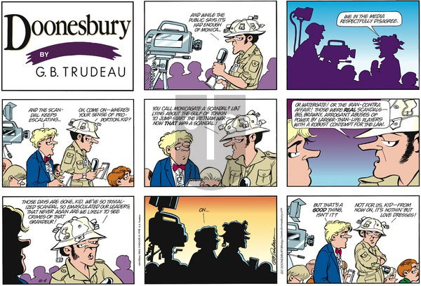 Doonesbury on Sunday October 4, 1998 Comic Strip