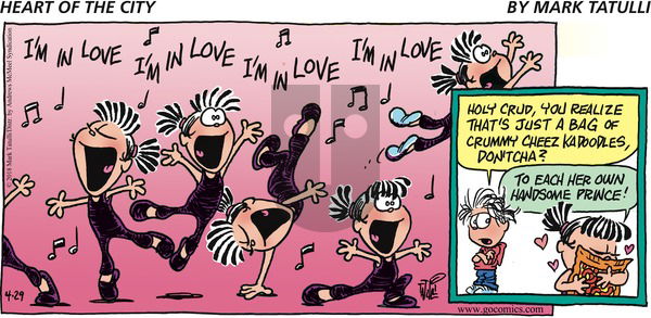 Heart of the City on Sunday April 29, 2018 Comic Strip