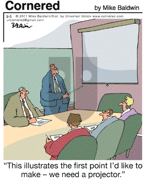 Cornered - Monday September 5, 2011 Comic Strip