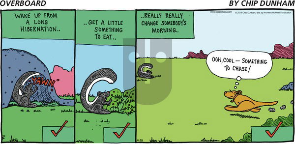 Overboard on Sunday April 28, 2019 Comic Strip