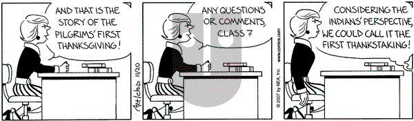 The Born Loser on Tuesday November 20, 2007 Comic Strip