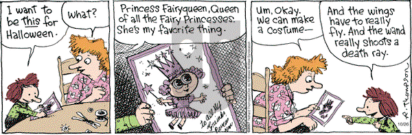 Cul de Sac on Thursday October 26, 2017 Comic Strip