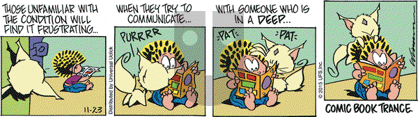 Rose is Rose on Monday November 23, 2015 Comic Strip