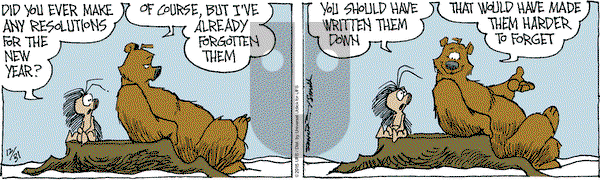 The Grizzwells on Thursday December 31, 2015 Comic Strip