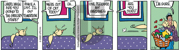 Rose is Rose on Monday November 30, 2020 Comic Strip