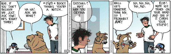 Get Fuzzy on Tuesday October 16, 2012 Comic Strip