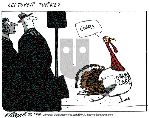 Henry Payne on Wednesday November 28, 2012 Comic Strip