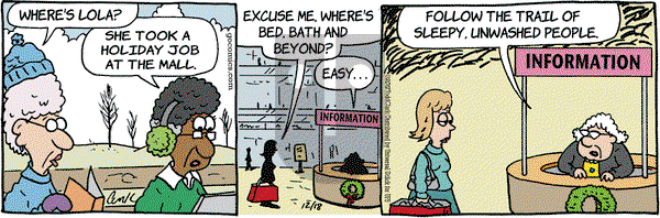 Lola on Tuesday December 18, 2012 Comic Strip