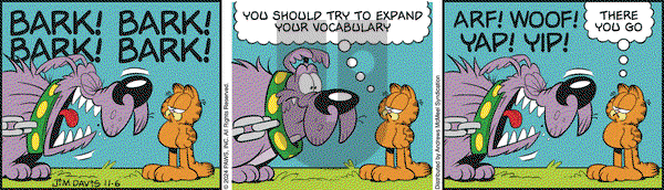 Garfield - Wednesday November 6, 2024 Comic Strip
