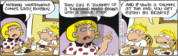 Soup to Nutz - Old on Tuesday September 7, 2010 Comic Strip