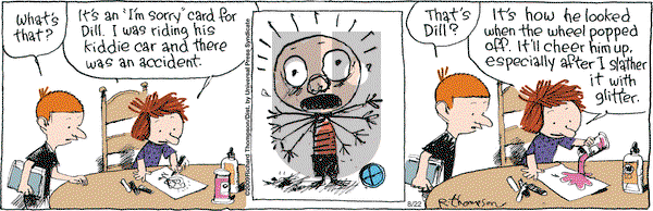 Cul de Sac on Saturday August 22, 2009 Comic Strip