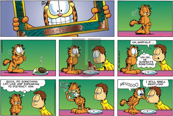 Garfield on Sunday September 27, 1998 Comic Strip