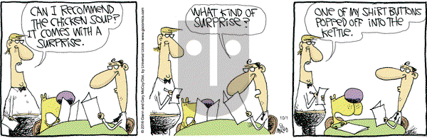 The Duplex on Saturday October 1, 2016 Comic Strip
