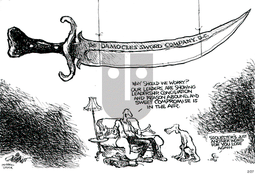 Pat Oliphant on Wednesday February 27, 2013 Comic Strip