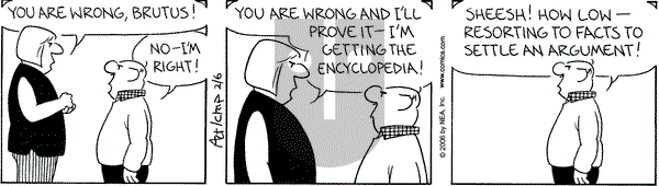 The Born Loser on Monday February 6, 2006 Comic Strip