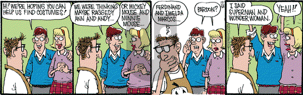 Monty on Saturday October 28, 2017 Comic Strip