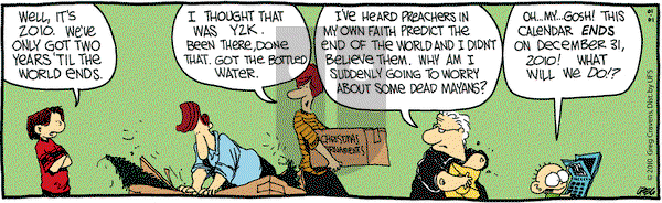 The Buckets on Friday January 1, 2010 Comic Strip