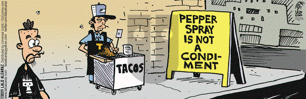 La Cucaracha on Saturday December 10, 2011 Comic Strip